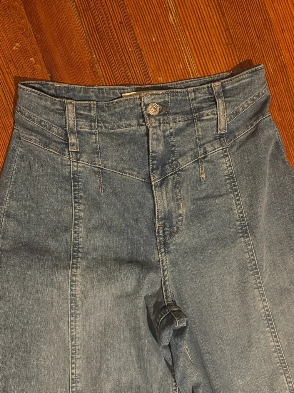 Free People We The Free Libra Wide Leg Jeans Size 26